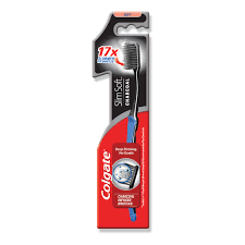 COLGATE SLIM SOFT  CHARCOAL TOOTHBRUSH