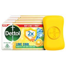 DETTOL LIME COOL SOAP SET