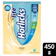 HORLICKS LITE BADAM FLAVOUR 450GM
