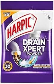 HARPIC DRAIN XPERT POWDER 50GM
