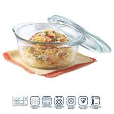 BOROSIL MICROWAVABLE DEEP R CASSEROLE 2.5L