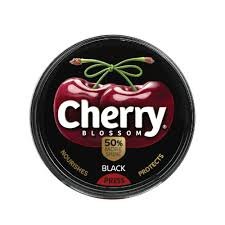 CHERRY BLOSSOM BLACK SHOE POLISH 40GM