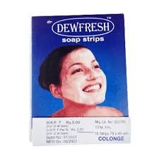 DEWFRESH SOAP STRIPS COLONGE 10PCS