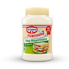 FUNFOODS VEG MAYONNAISE ORIGINAL 250GM
