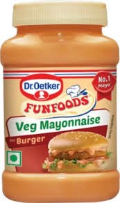 FUNFOODS VEG MAYONNAISE FOR BURGER 250GM