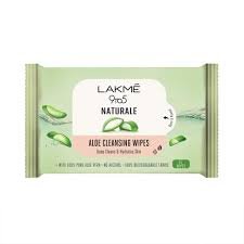 LAKME 9TO5 ALOE CLEANSING WIPES 25PCS