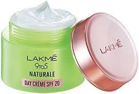 LAKME 9TO5 NATURAL DAY CREAM SPF20 50G