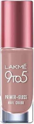 LAKME 9TO5 OVERTIME SHINE NAIL COLOR MB