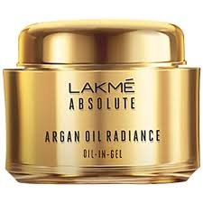 LAKME ARGAN OIL RADIANCE GEL CREAM 50GM