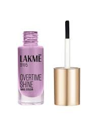 LAKME OVERTIME SHINE NAIL COLOR PINK F