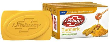 LIFEBUOY TURMERIC SOAP 100G*4