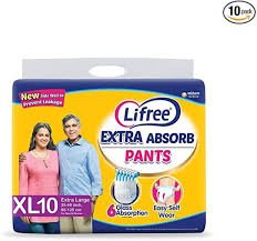 LIFREE ADULT DIAPER XL10