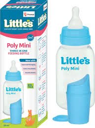 LITTLES POLY MINI FEEDING BOTTLE