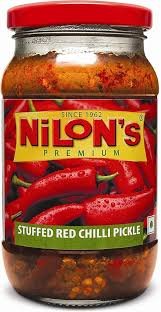 NILONS RED CHILLI PICKLE  800GM