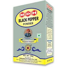 MDH BLACK PEPPER POWDER 100G
