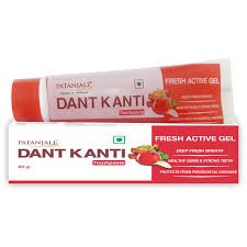 PATANJALI DANT KANTI FRESH ACTIVE GEL TOOTHPASTE  45G