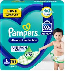 PAMPERS BABY PANTS L10