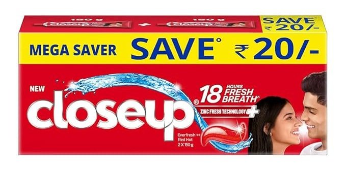 CLOSEUP TOOTHPASTE 300GM