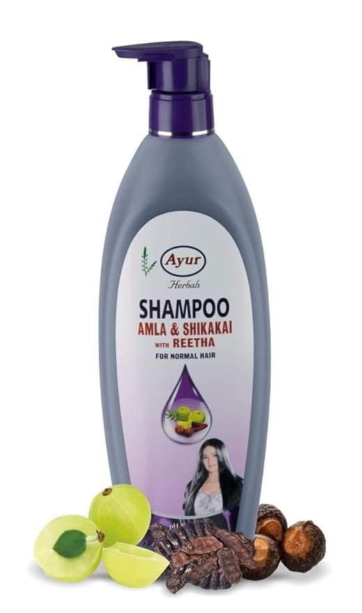 AYUR HERBAL AMLA SHIKAKAI REETHA SHAMPOO 500ML