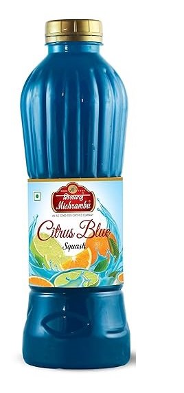 MISHRAMBU CITRUS BLUE  SQUASH  750ML
