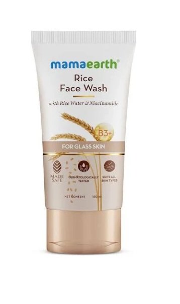 MAMA EARTH RICE DEWY BRIGHT FACEWASH 100ML