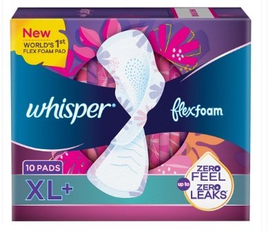 WHISPER FLEXFOAM XLPLUS 10 PADS