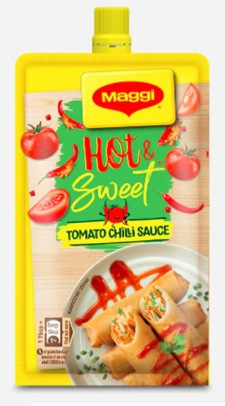 MAGGI HOT AND SWEET TOMATO CHILLI SAUCE 75GM