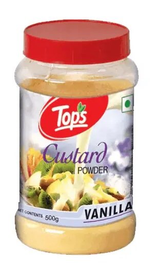 TOPS CUSTARD POWDER VANILLA 500GM
