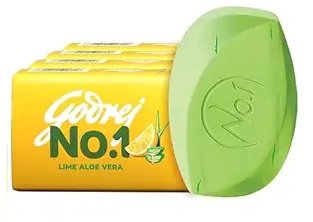 GODREJ NO 1 LIME ALOE VERA SOAP 235GM