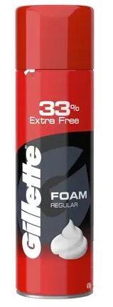 GILLETTE FOAM REGULAR 418GM