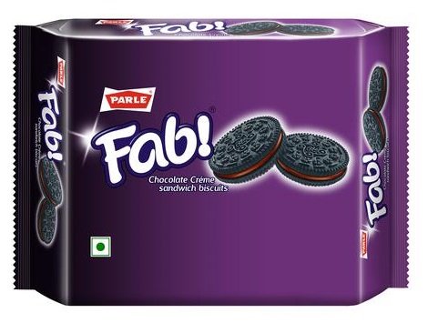 PARLE FAB CHOCOLATE CREME BISCUIT 300GM