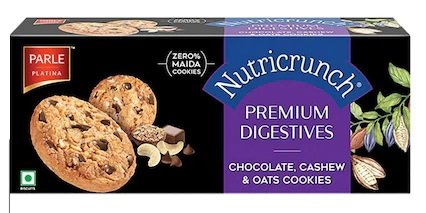 PARLE NUTRICRUNCH P DIGESTIVES COOKIES 75G