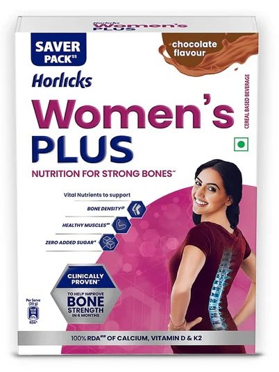 HORLICKS WOMENS PLUS CHOCOLATE FLAVOUR 400GM