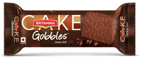 BRITANNIA CAKE GOBBLES CHOCOLATE 28GM