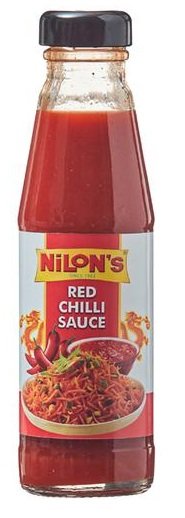 NILONS RED CHILLI SAUCE  180GM