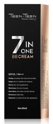 TEEN TEEN 7 IN ONE BB CREAM SPF33 PA+++ SHADE 4 50ML