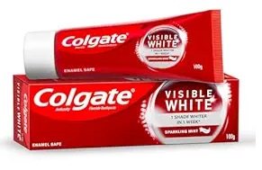 COLGATE VISIBLE WHITE TOOTHPASTE 120GM