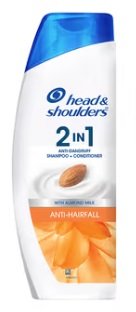 HEAD AND SHOULDERS 2IN1 ANTI DANDRUFF SHAMPOO+CONDITIONER 180ML