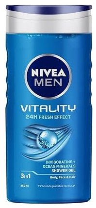 NIVEA MEN VITALITY SHOWER GEL 250ML