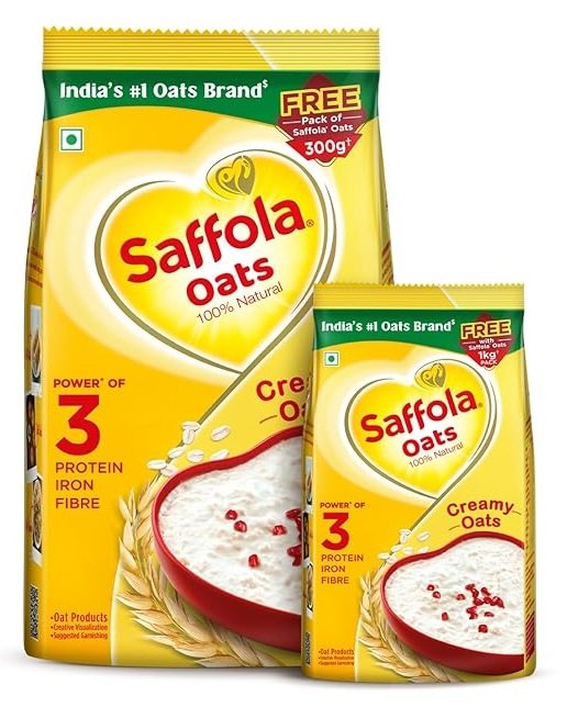 SAFFOLA CREAMY OATS 900GM