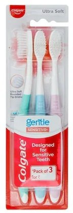 COLGATE GENTLE SENSITIVE TOOTHBRUSH 3PCS