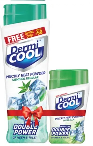 DERMI COOL POWDER NEEM TULSI 150GM