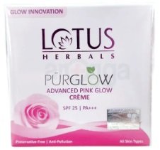 LOTUS PURGLOW ADVANCED PINK GLOW CREAM SPF 25 PA+++ 50GM