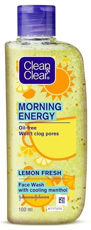 CLEAN CLEAR MORNING ENERGY LEMON FRESH FACE WASH 100ML