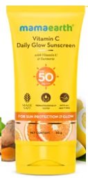 MAMAEARTH VITAMIN C  DAILY SUNSCREEN CREAM 50GM