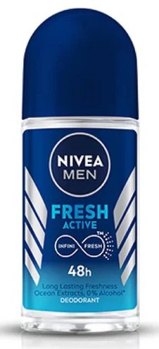 NIVEA FRESH ACTIVE DEODORANT ROLL ON 25ML