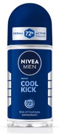 NIVEA MEN COOL KICK DEODORANT ROLL ON 25ML