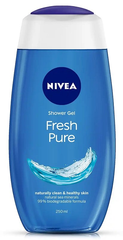 NIVEA FRESH PURE SHOWER GEL 250ML