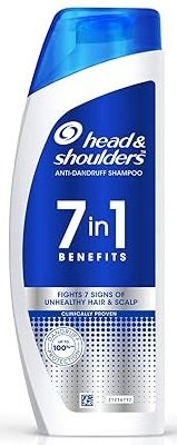 HEAD AND SHOULDERS ANTI DANDRUFF 7IN1 BENEFITS SHAMPOO 340ML