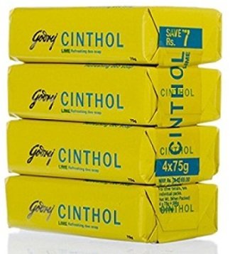 GODREJ CINTHOL LIME SOAP 300GM 4 UNIT